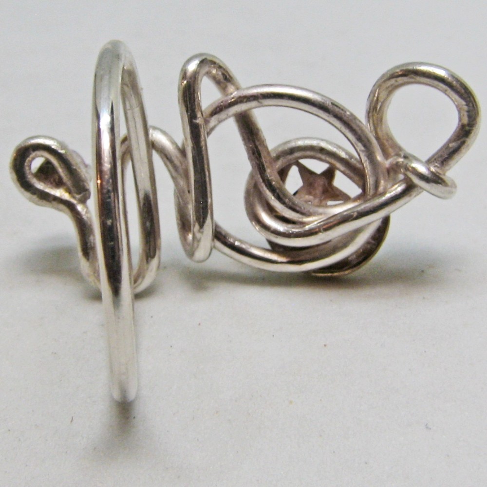 Unique Sterling Silver Hand Crafted Upcycled Flexi-Ring By SoniaMcD