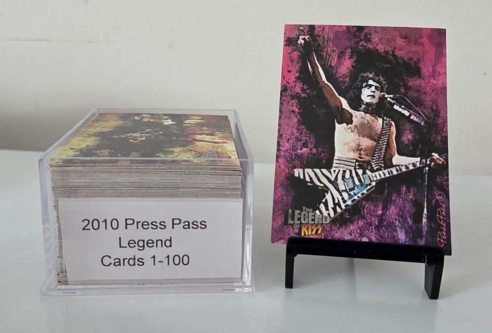2010 Kiss Press Pass Legend Card Set