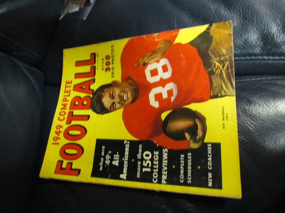 1949 Complete Football Program Dick McKissack