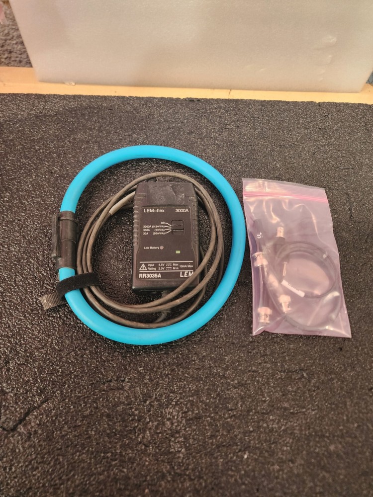 Dranetz/LEM  RR3035A Lem-Flex 3000A Current Clamp Unit #13