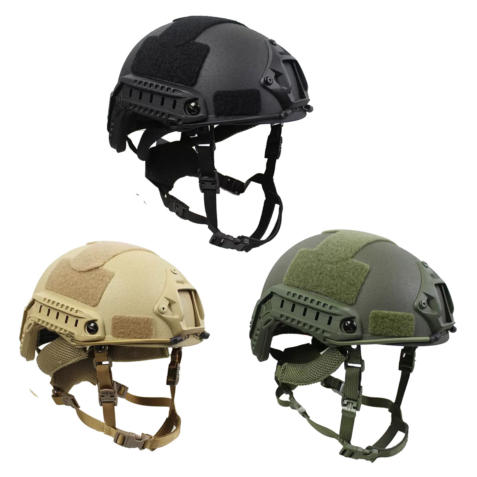 US SHIP FAST Army Real Bulletproof Level 3 Tactical Helmet UHMWPE BALLISTIC IIIA