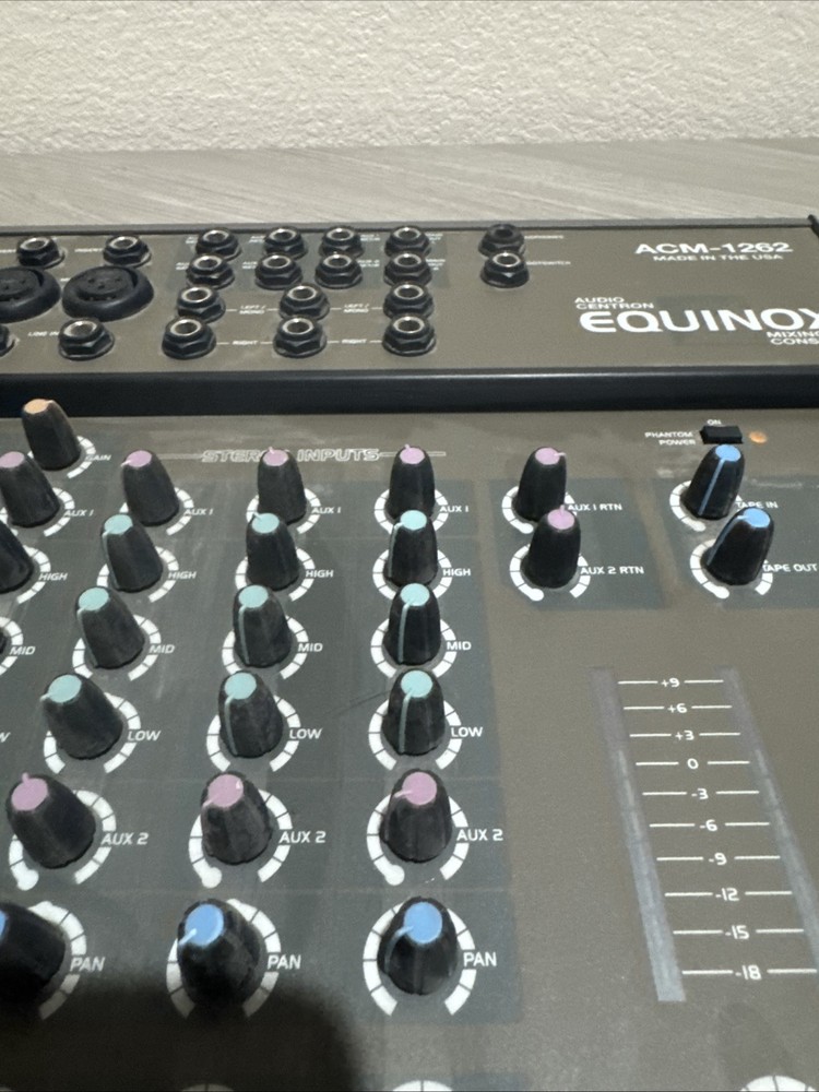 Audio Centron Equinox Mixing Console ACM-1262