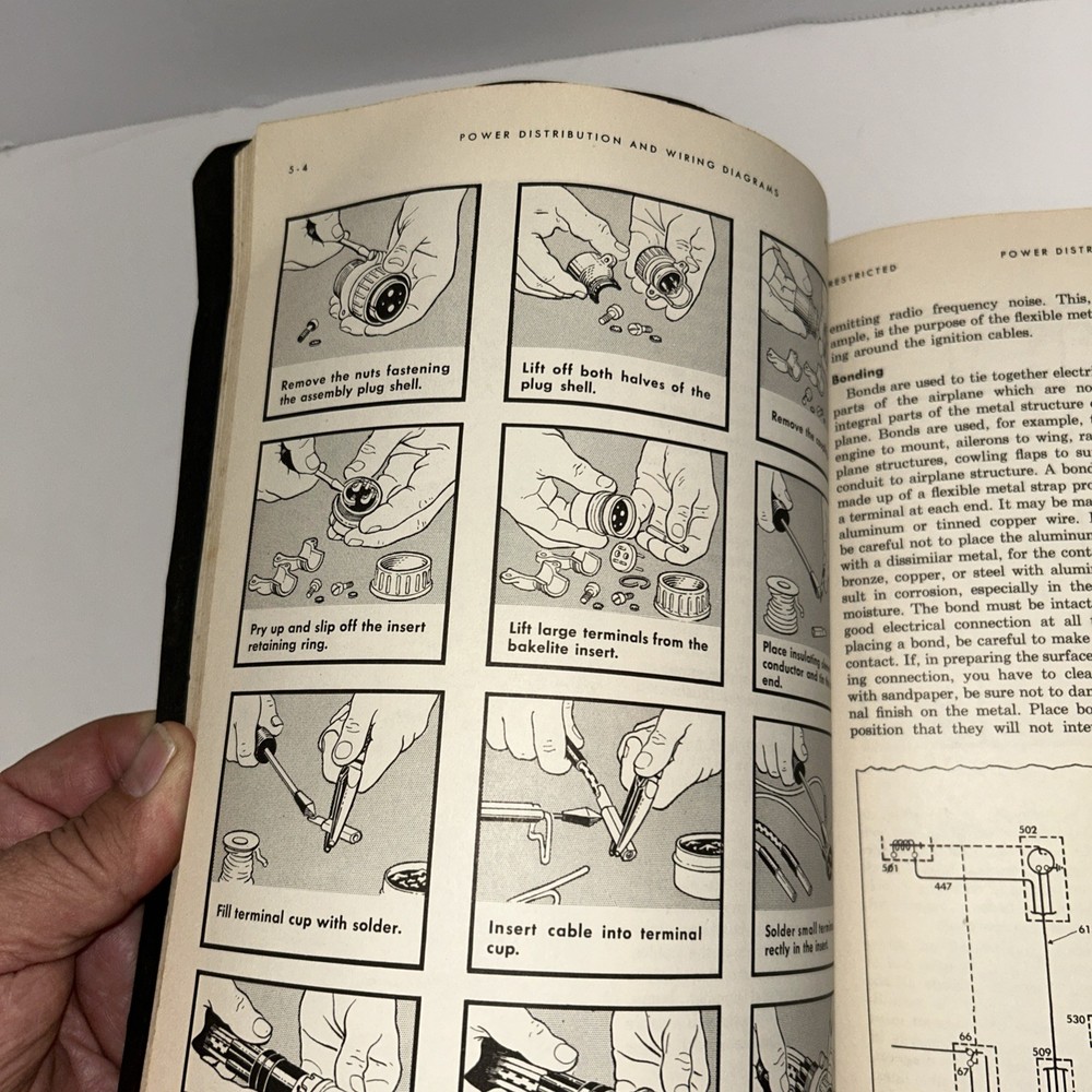 Elementary Electricity for airplane mechanics air training command 1951