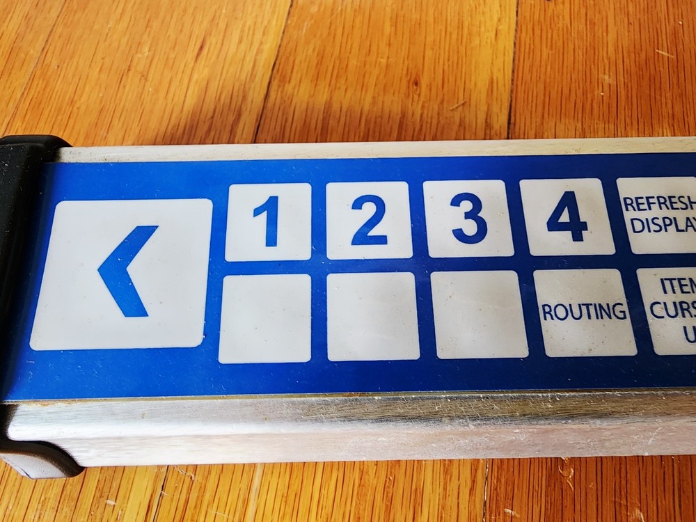 Radiant Systems P823F0xx Bump Bar