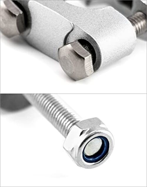 Motorcycle Handlebar Risers, 2 Pcs Universal Metal Handle Bar Risers for 7/8"