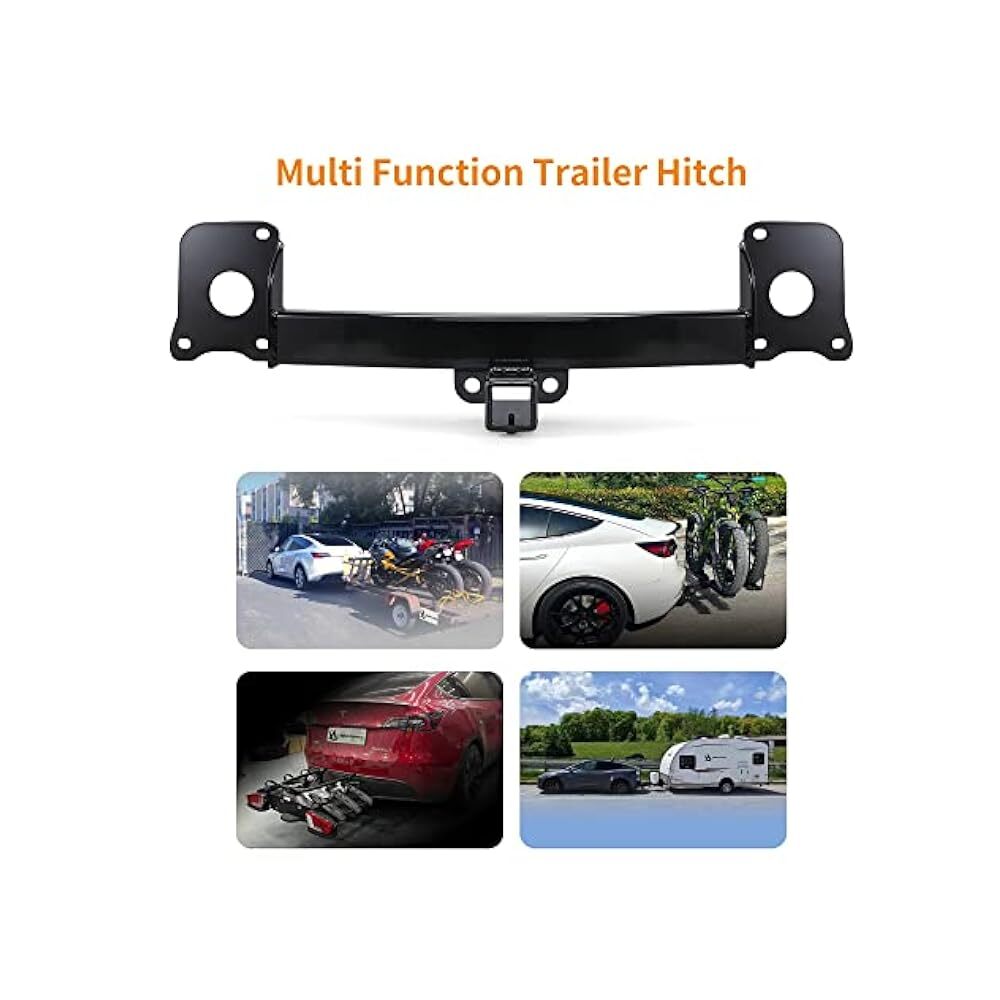 Rear Mount Trailer Hitch, Designed for Electric SUVs, 2" Receiver Opening