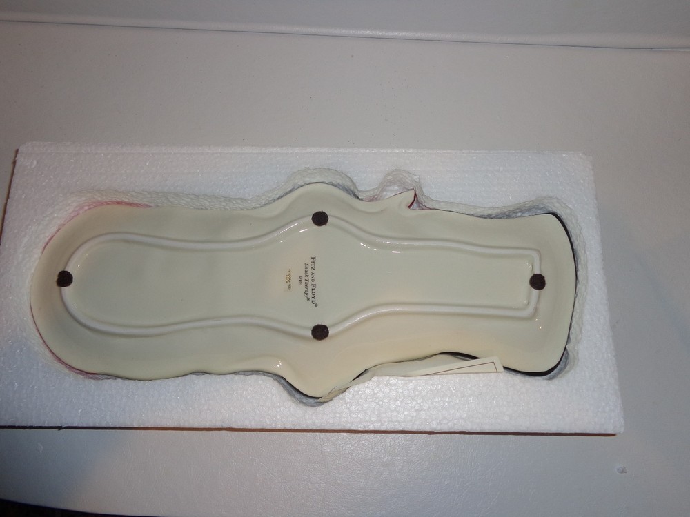 Fitz and Floyd Snowman Snack Serving Tray