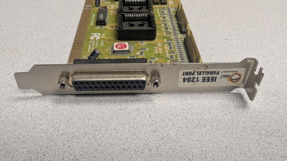 SIIG IOI836 IEEE 1284 PCI Parallel Port Adapter