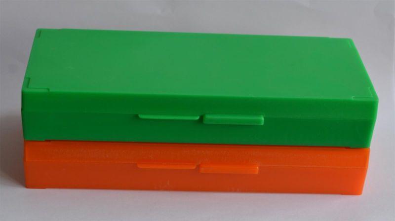1pc New Microscope Slides Box Slide Storage Holds 50 Slides color randomly