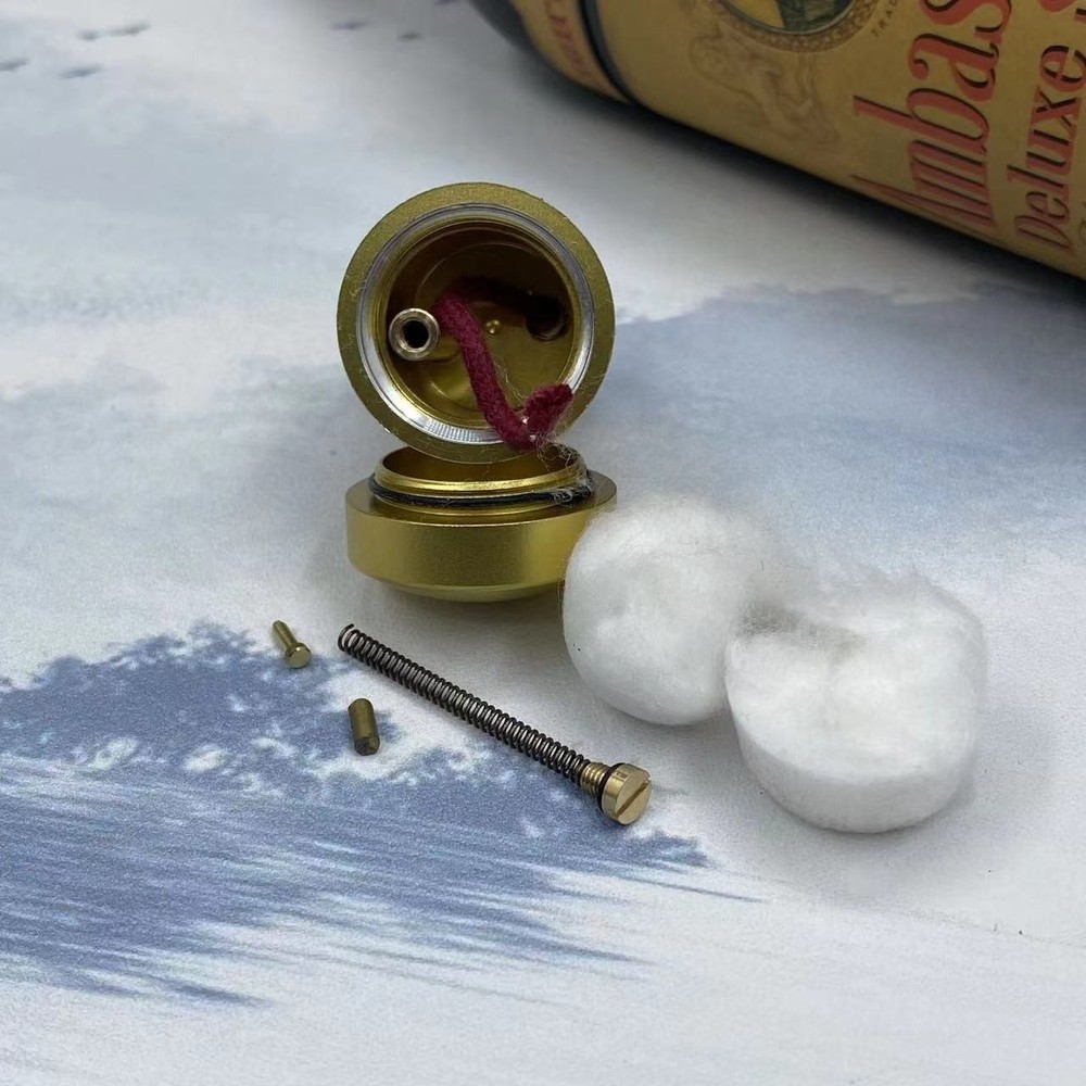 Creative Wine Bottle Cigarette Dispenser Storage Case Box With Lighter