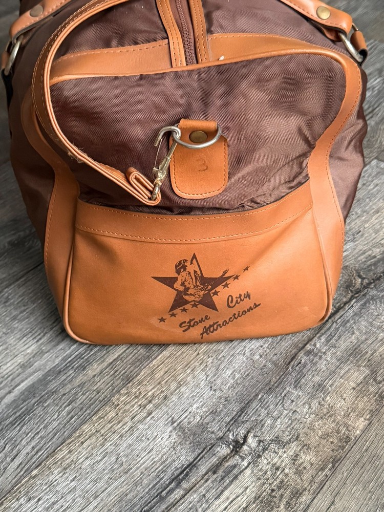 KISS Dynasty Concert Tour Texas Promo Duffel Travel Bag 1979 Vintage Kiss Aucoin