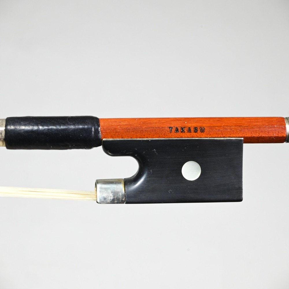 TAKASU Violin Bow (Intermediate), 4/4, Japan - Pernambuco