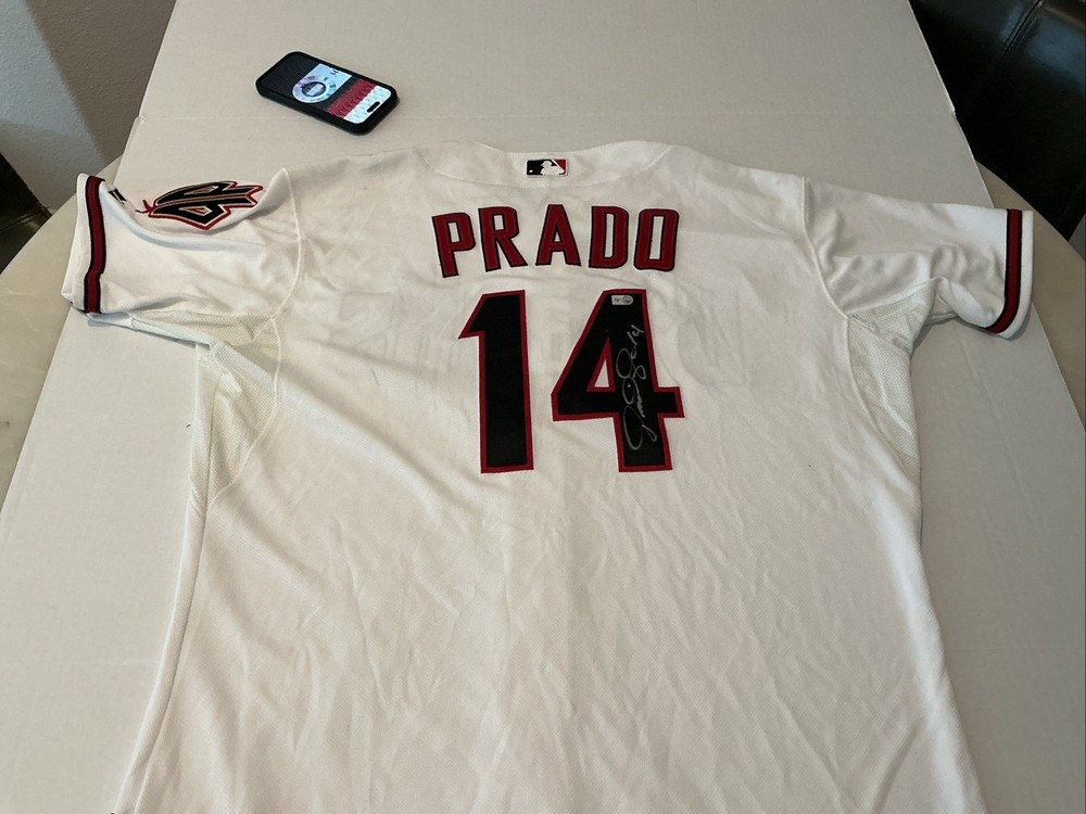 Martin Prado Arizona Diamondbacks Signed Jersey MLB Authentication