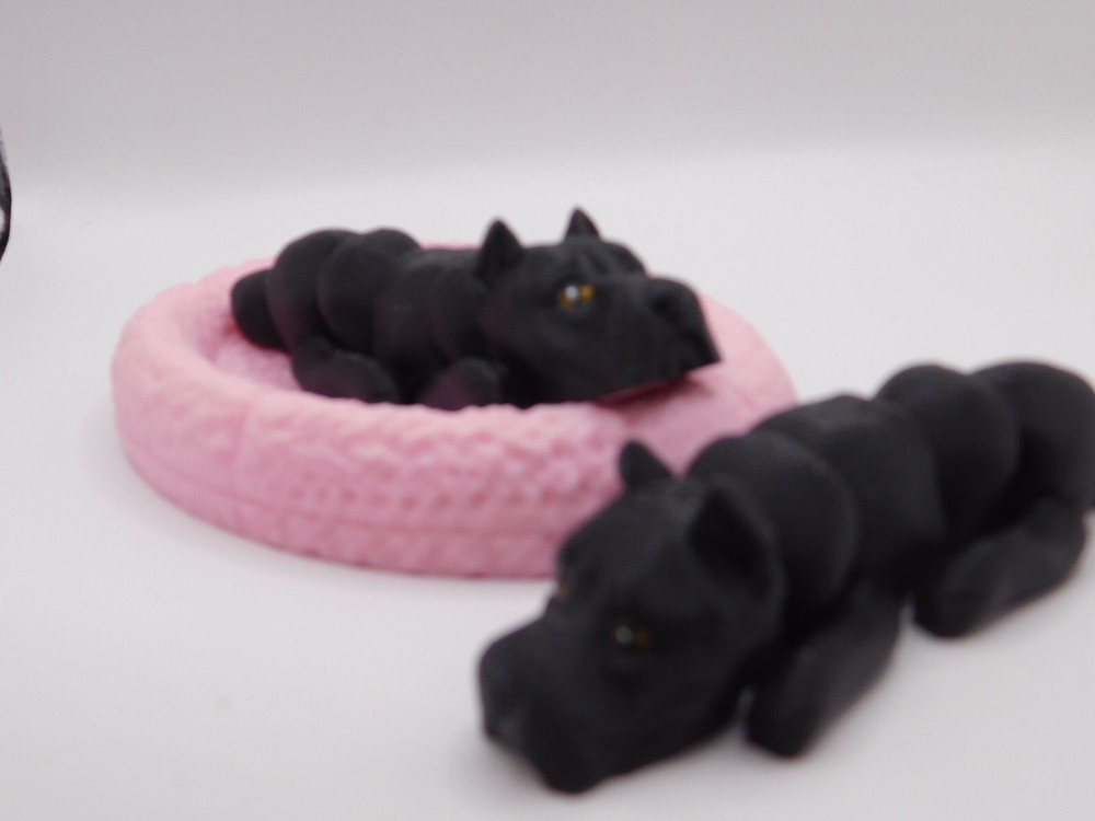 Cane Corso Flexi Fidget Bed, Keychain, House Options Made in USA
