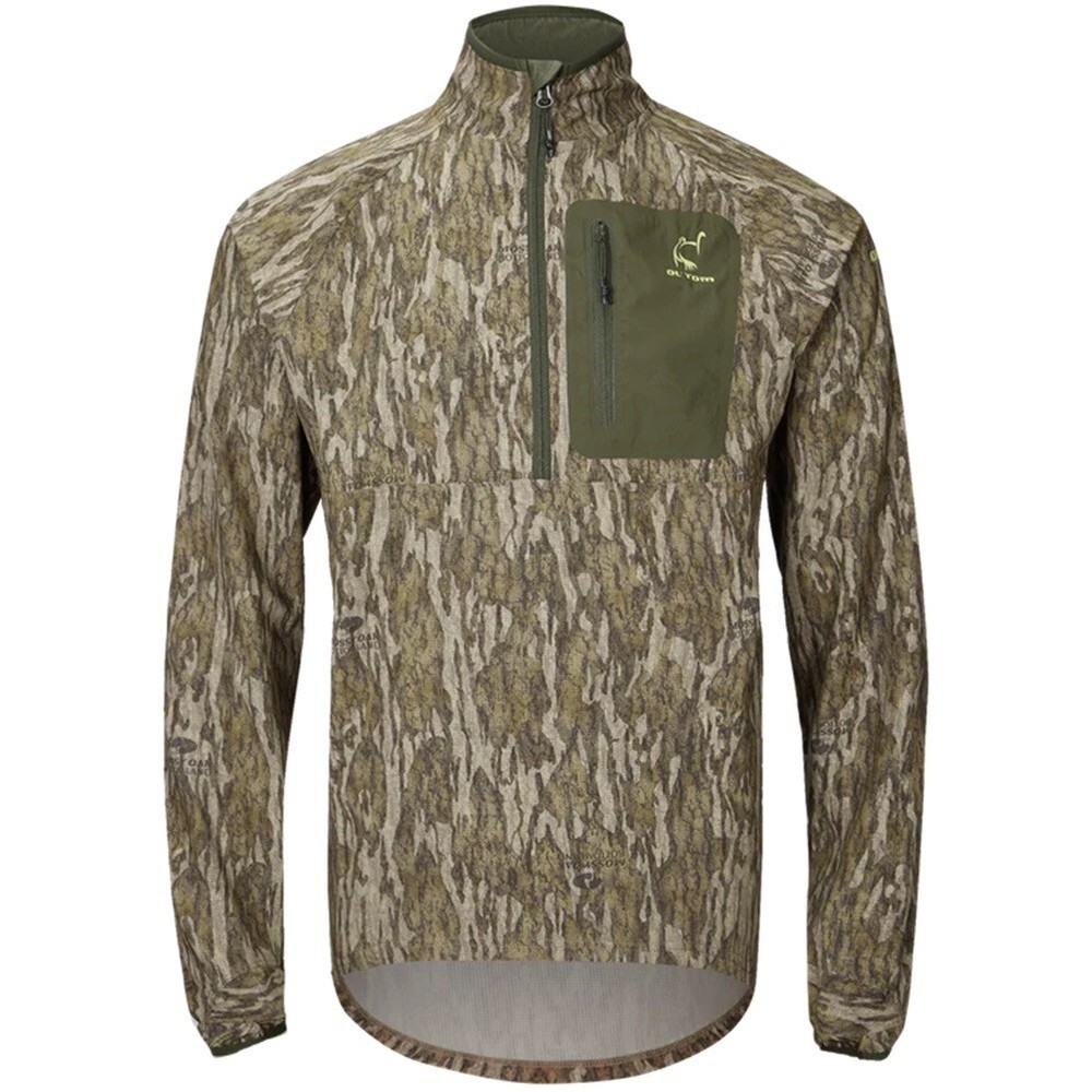 Ol' Tom Half Zip Pullover with Spider Web Technology CHOOSE YOUR CAMO