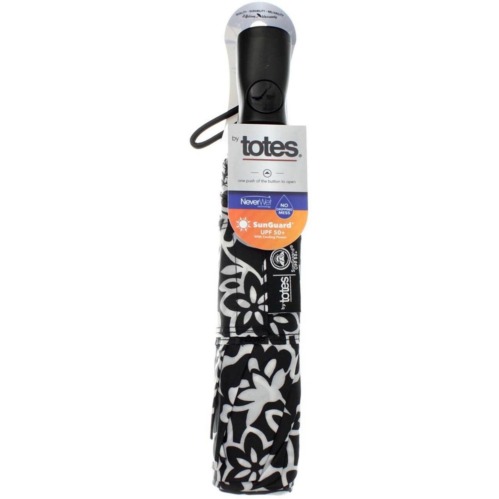 Rain&sun Auto Open Umbrella With Large 42" Coverage