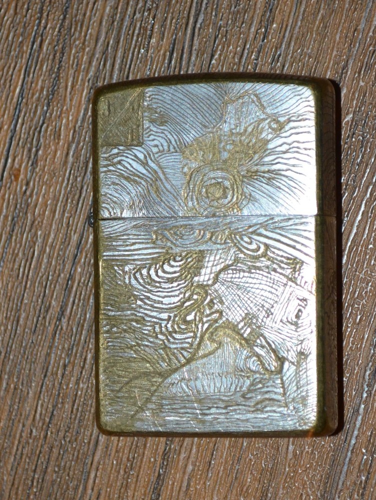 zippo lighter B 11 2-Sided Design