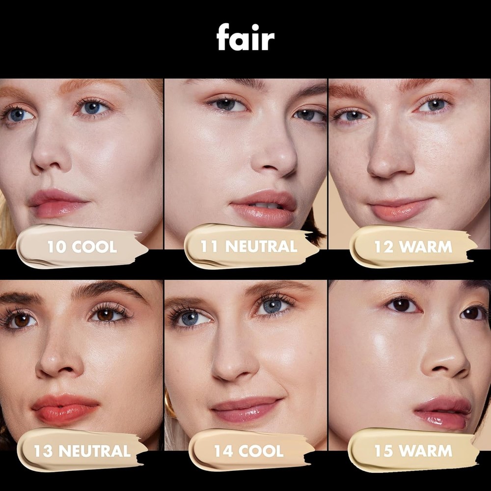 e.l.f. Soft Glam Foundation, Medium Coverage, Long-Lasting & 13 Fair Neutral