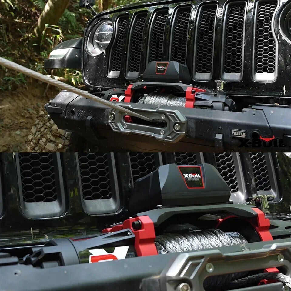 X-BULL Electric Winch 14500LBS 13500LBS 12000LBS 4WD Trailer Jeep Winch Offroad