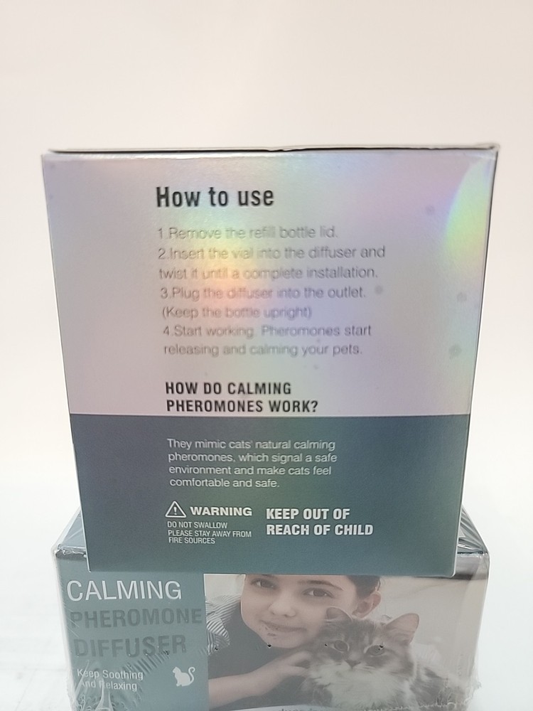 2x Calming Pheromones Diffuser 4 in 1
