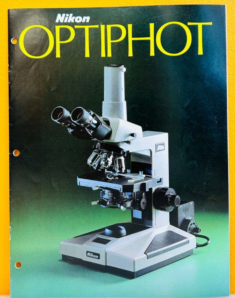 Nikon 1987 Optiphot Catalog.