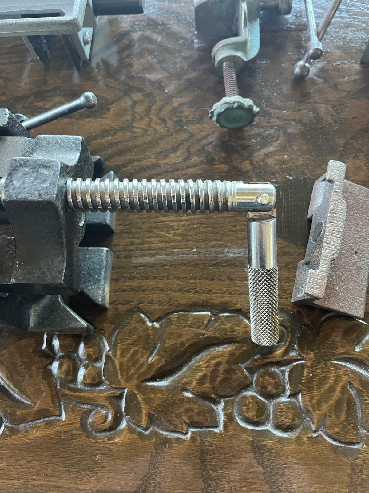 Machinist Vise Lot Tools Bits Yankee 992 USA Lathe