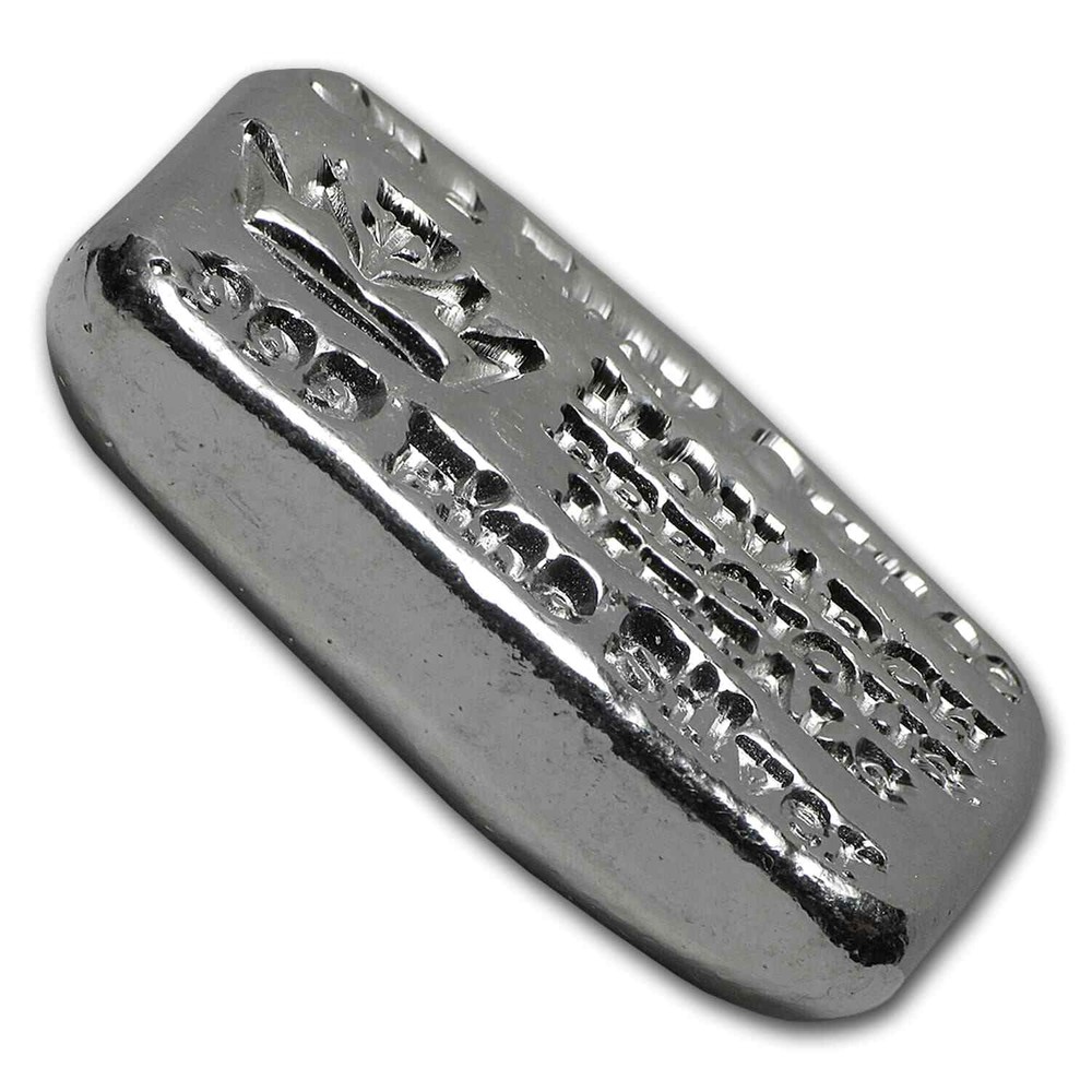 1 oz Hand Poured Silver Bar - MPM