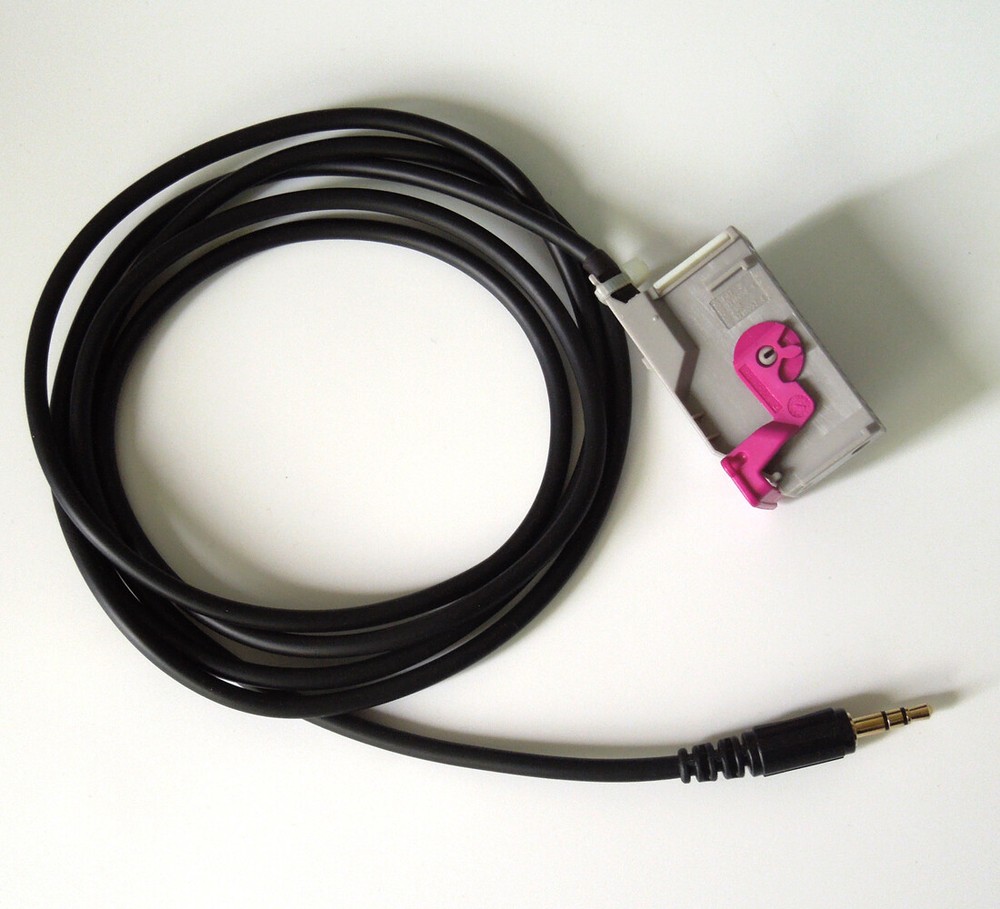 Car RNS-E Navigation Plus Aux Input Adaptor 32-Pin Cable For Audi A3 A4 A6 A8 TT