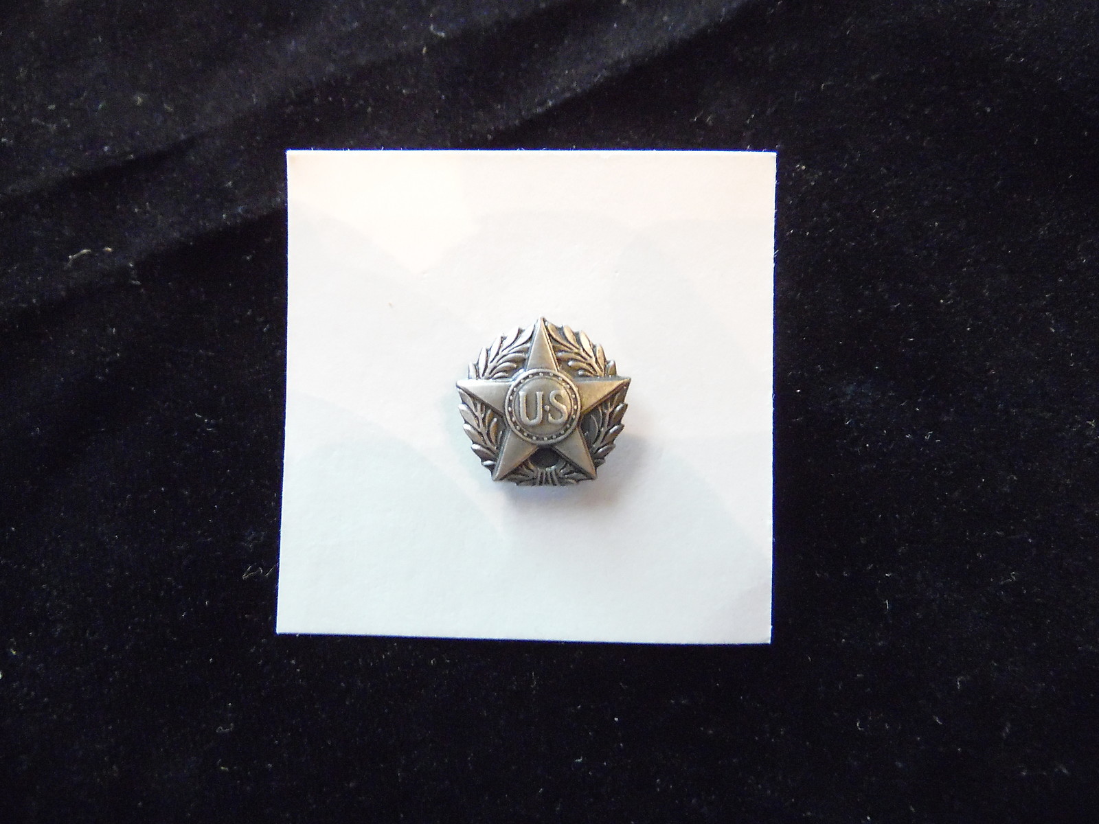 WW1 SILVER WONDED IN ACTION HONORABLE DISCHARGE VICTORY LAPEL PIN GOV'T RESTRIKE