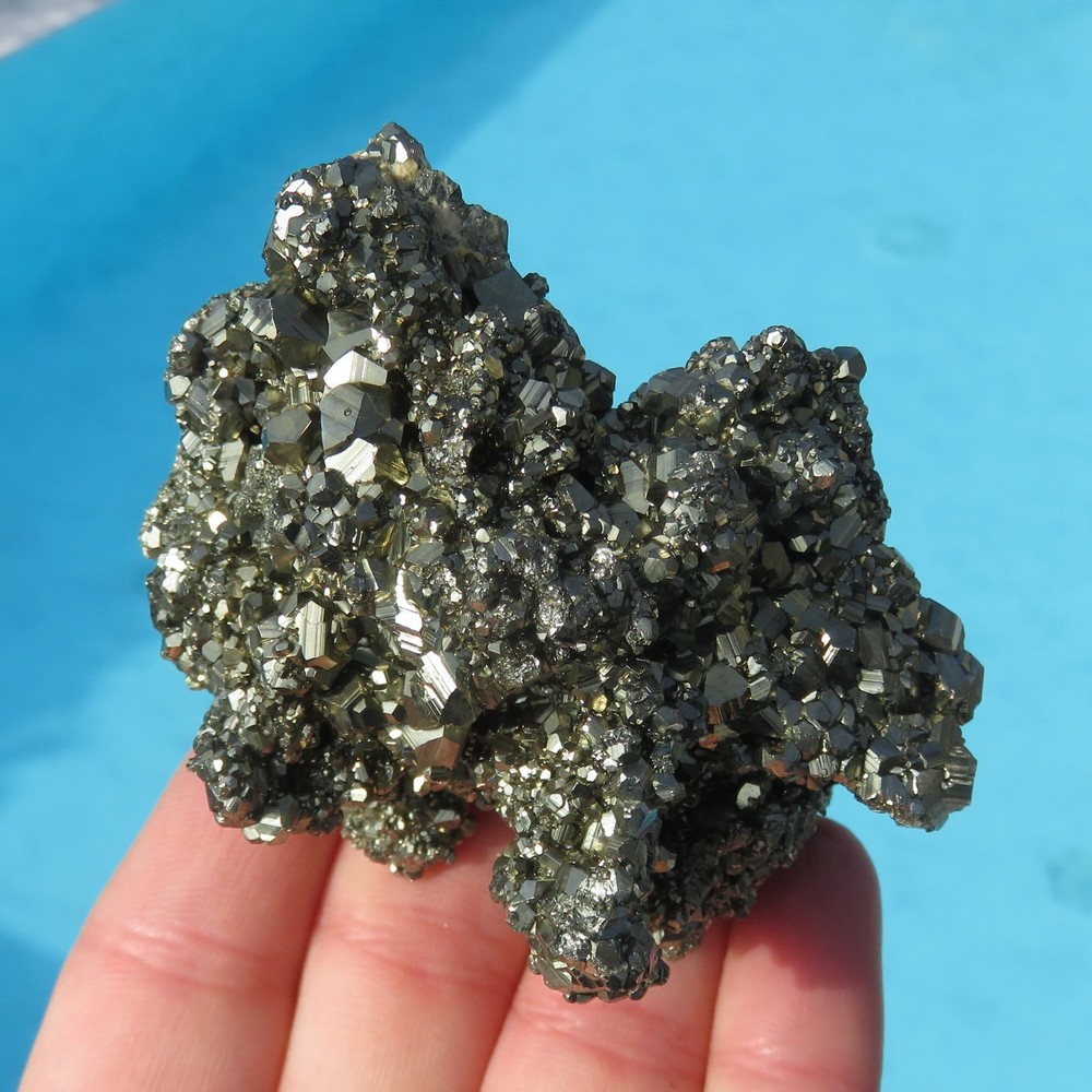 Minéraux Lucentissima Pyrite Eck Pérou