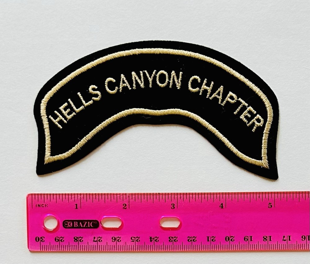 HOG Harley Davidson Owners Group Hells Canyon Chapter Patch Motorcycle