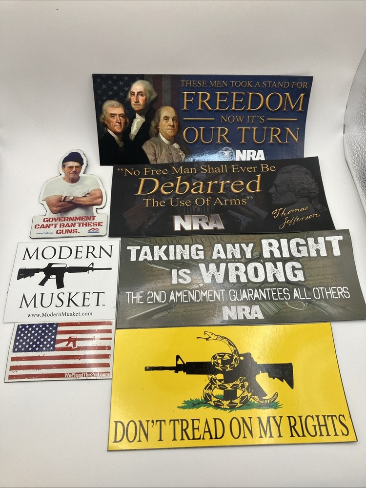 Pro Gun 2A Magnets NRA Tactical