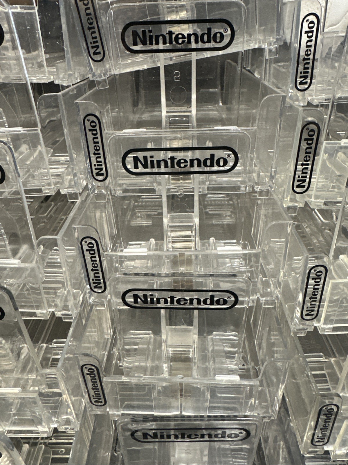 Nintendo GameboyNES,SNES,N64 Pusher Trays  Game Holder Perfect For Super Mario