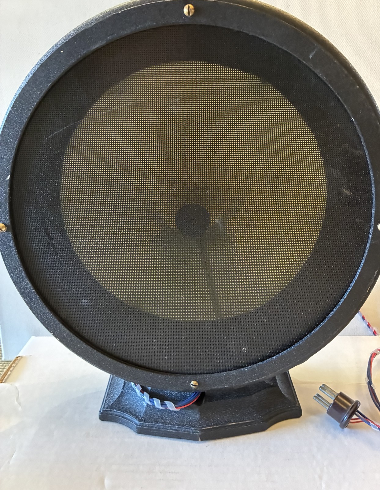 Antique Crosley Dynacone Type F Radio Speaker