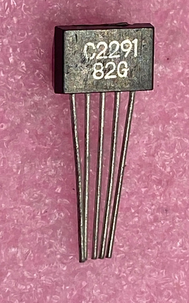 2SC2291 DUAL NPN transistor package SIP-5