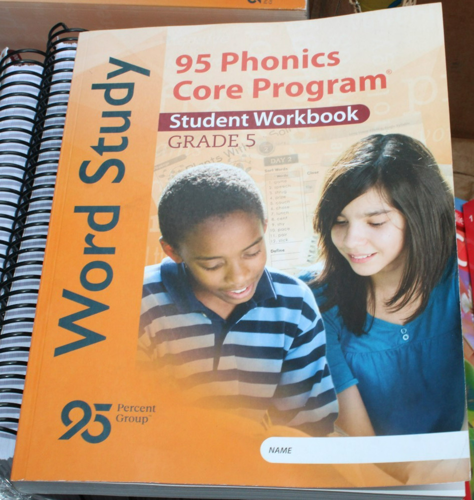 95 Phonics Core Program Word Study Grade 5 Student Workbook