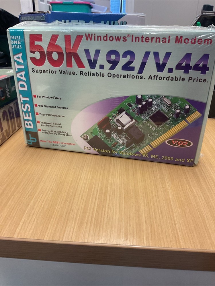 Best Data 56K v.92/v.44 Modem PCI Windows Interface