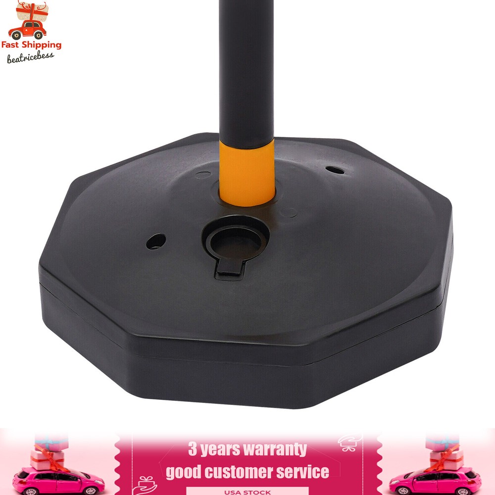 6 Pack Traffic Cones Adjustable Delineator Post Portable Parking Pole W/ Chains