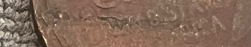 VG/F 1919 Lincoln Cent with errors (see description) #8425