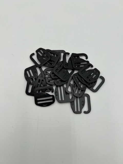 AB Tactical G Hook Metal 1" (2 pack) BLACK