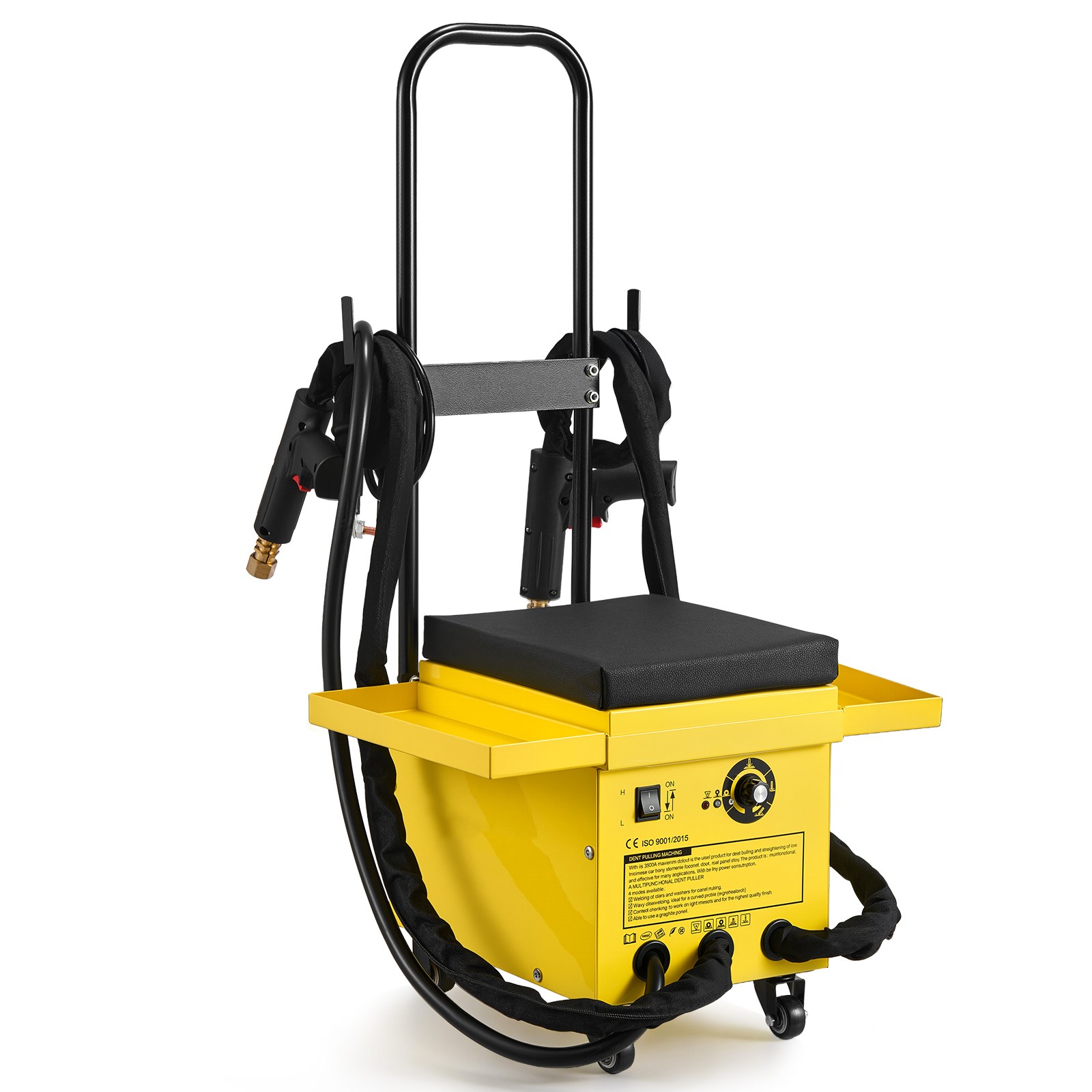 Uimoso Spot Welder Dent Puller Cart 4.5KW Stud Welder Repair Kit with 6 Settings