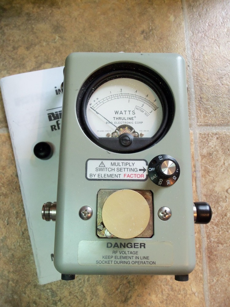 Bird 4410A Thruline Watt Meter /  NICE / Bird 43 Type
