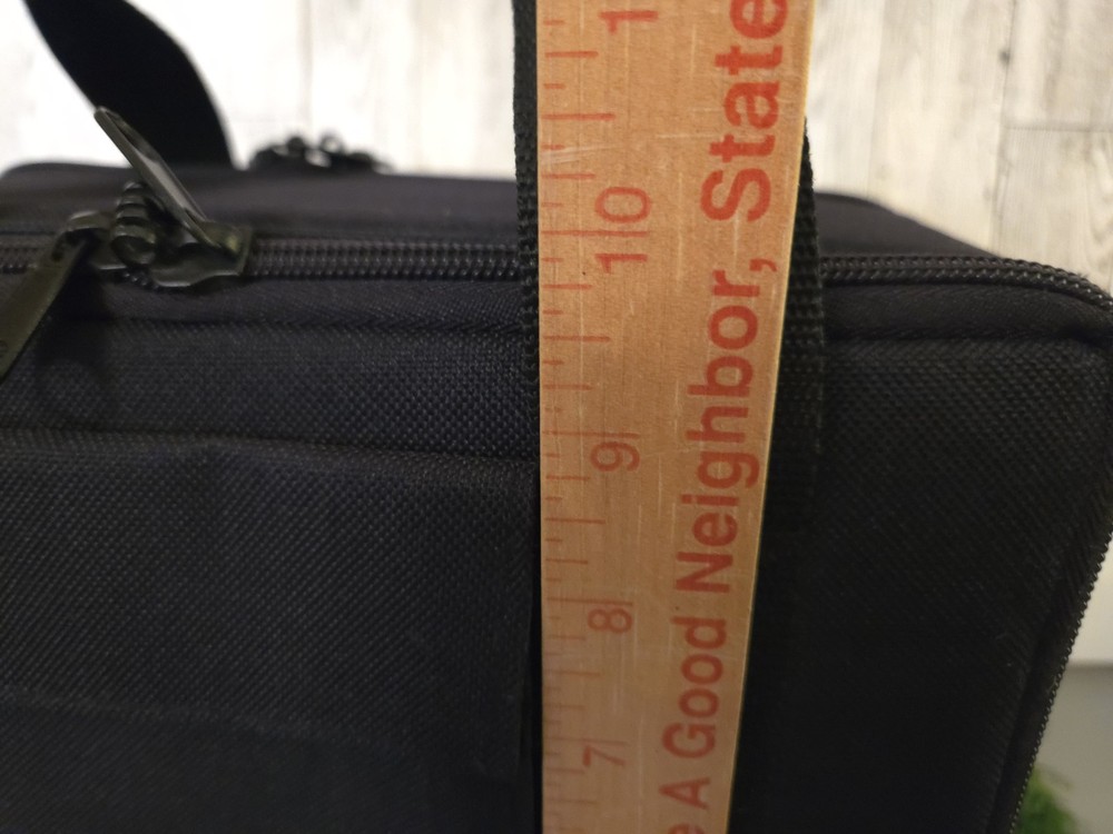 Double Sided Pistol Case, Soft But Ridgid Molded Plastic Frame