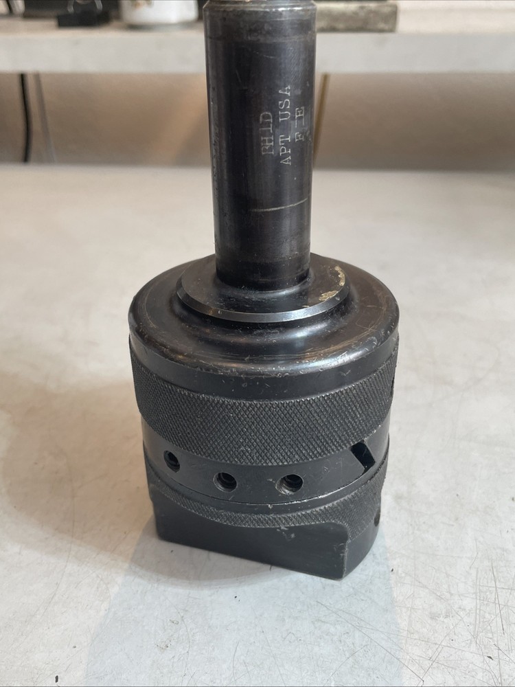 APT 3” Diameter Micro Adjustable Boring Head BH1D 1” Diameter Shank 3/4” Cutters