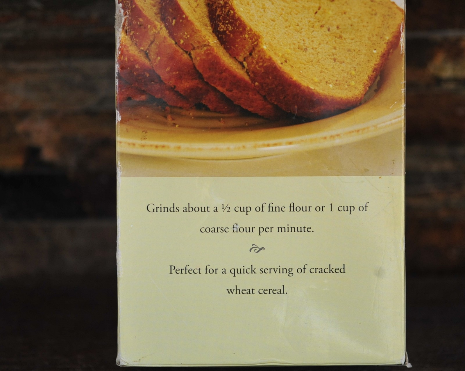 Victorio VKP1012 Hand Crank Grain Mill W/Clamp Base Grind Wheat Rice Oats Barley