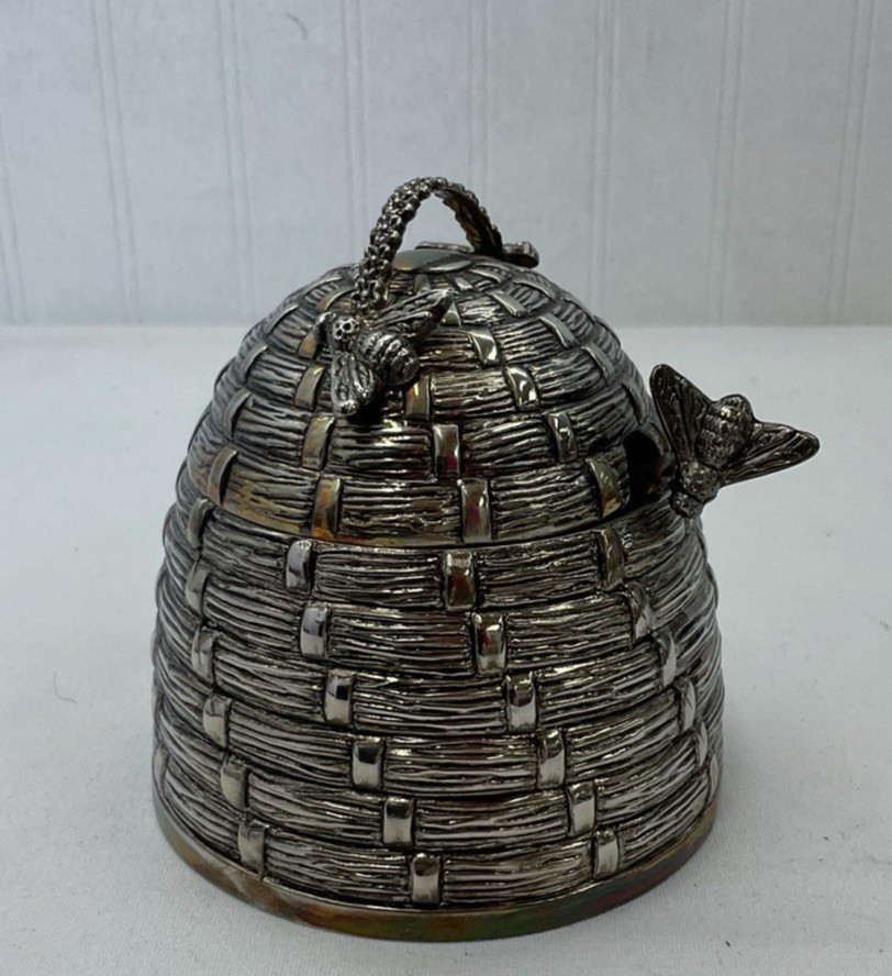 Godinger Silver Honey Pot