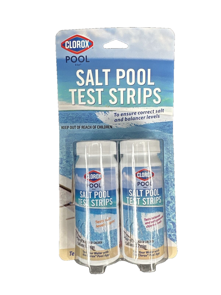 Clorox Pool & Spa 35-Pack Salt Pool Test Strips for Pool Water Testing