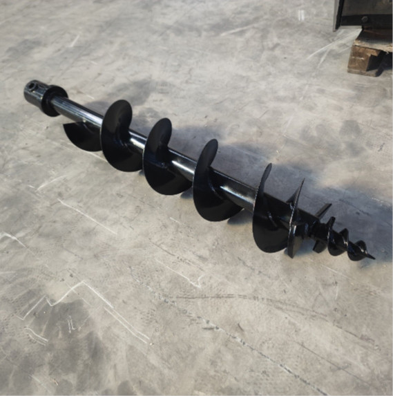 6in+8in+12in Mini Skid Steer Attachment Hydraulic Auger Post Hole Drill FreeShip