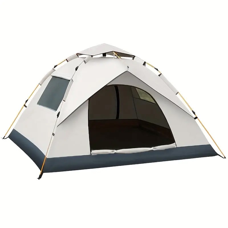3-4 Person Automatic Camping Tent Hiking Instant Canopy Pop Up Tents Waterproof