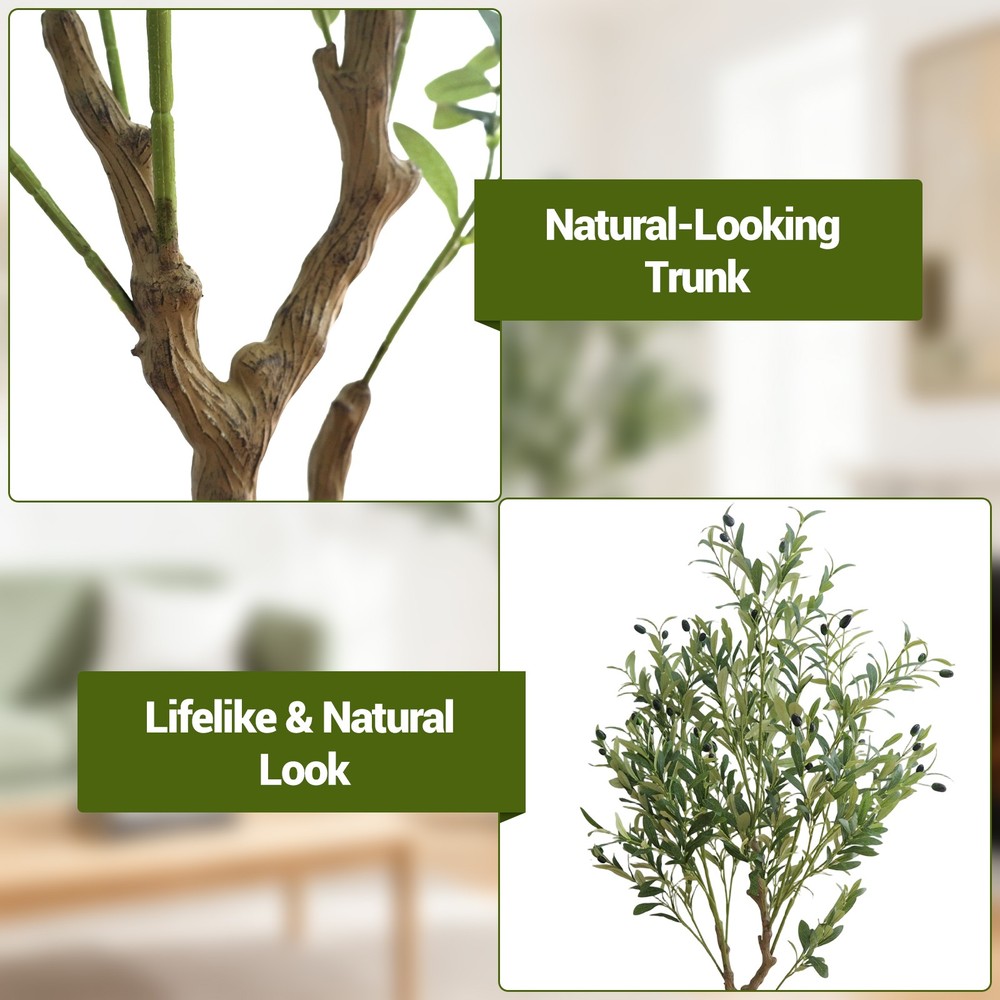 Artificial Olive Tree 150 cm Artificial Plant Artificial Plants Large Olive Tree